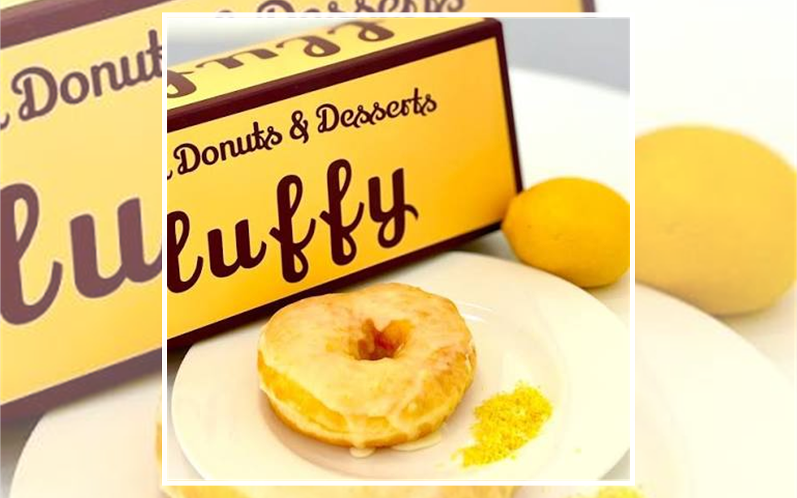 Donut and dessert photo for cafe dessert and drink stop planning